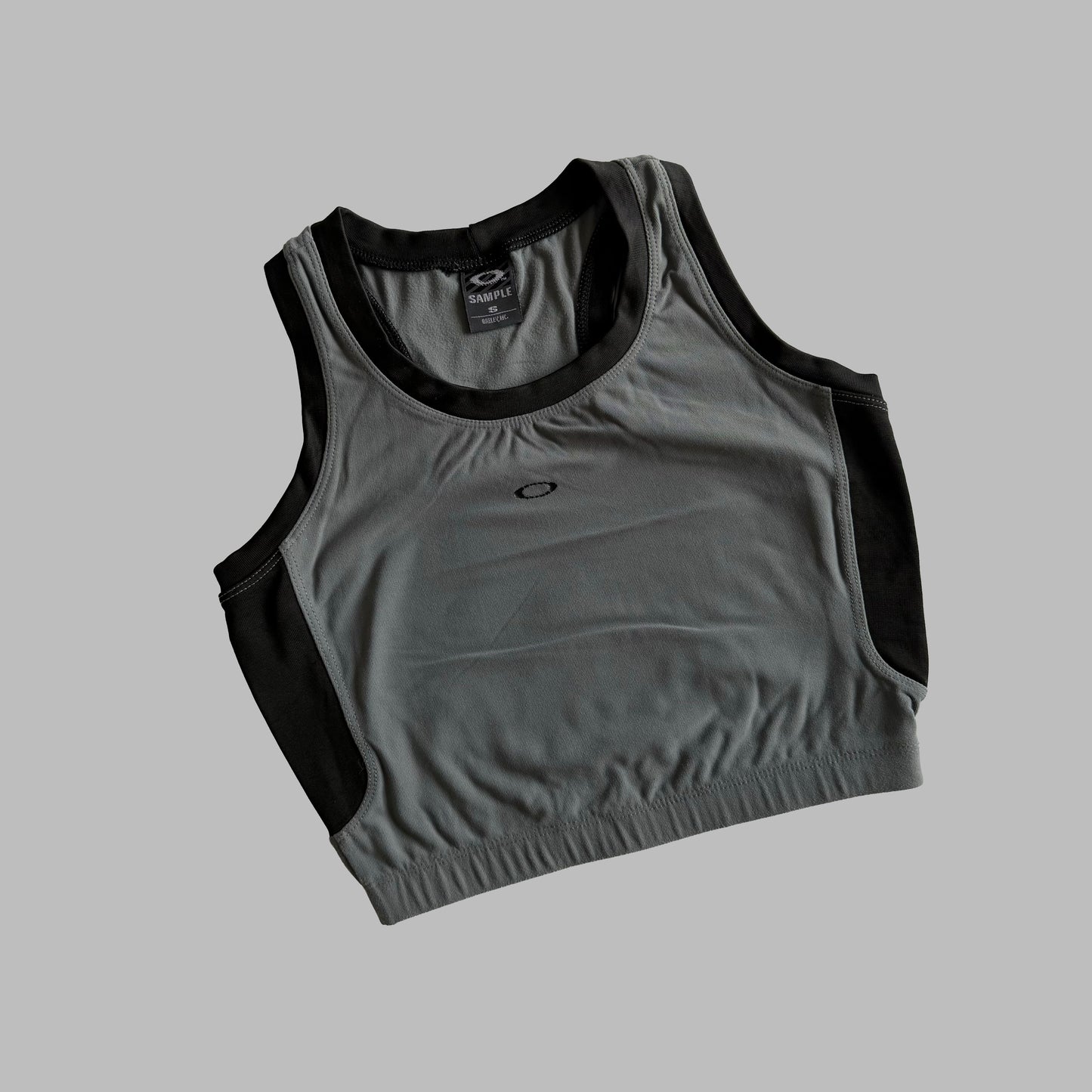 Y2K Oakley Cropped Activewear Tank - S