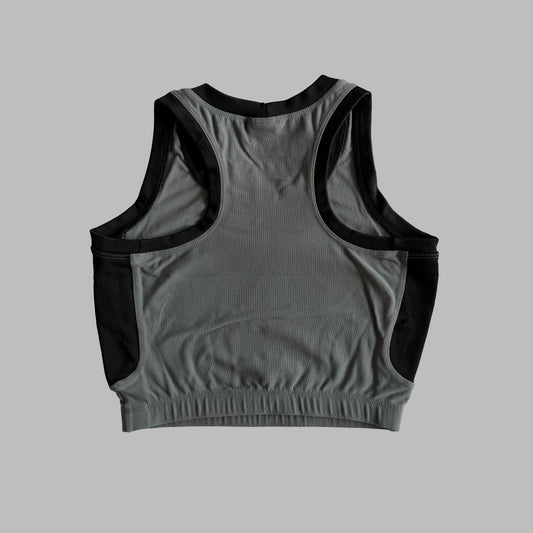 Y2K Oakley Cropped Activewear Tank - S