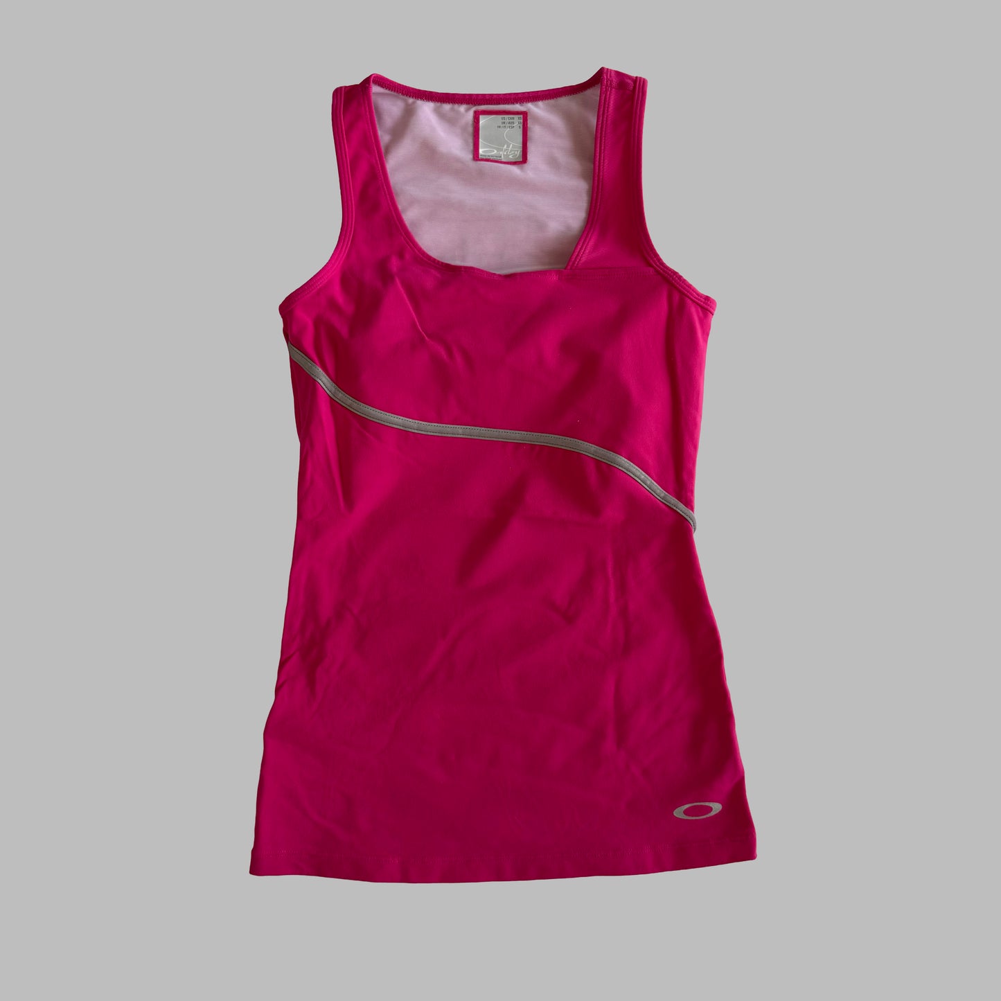 Y2K Oakley Asymetrical Activewear Tank - L