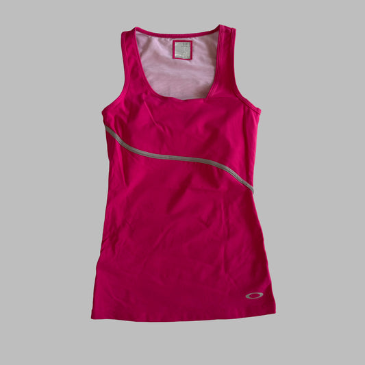 Y2K Oakley Asymetrical Activewear Tank - L