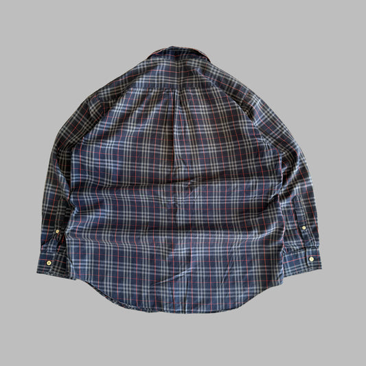 90s Burberry Button Up Shirt - L