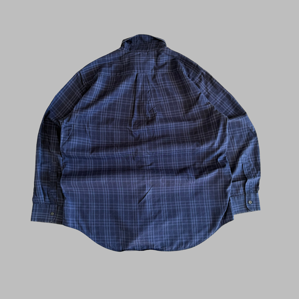 Y2K Burberry Button Up Shirt - L