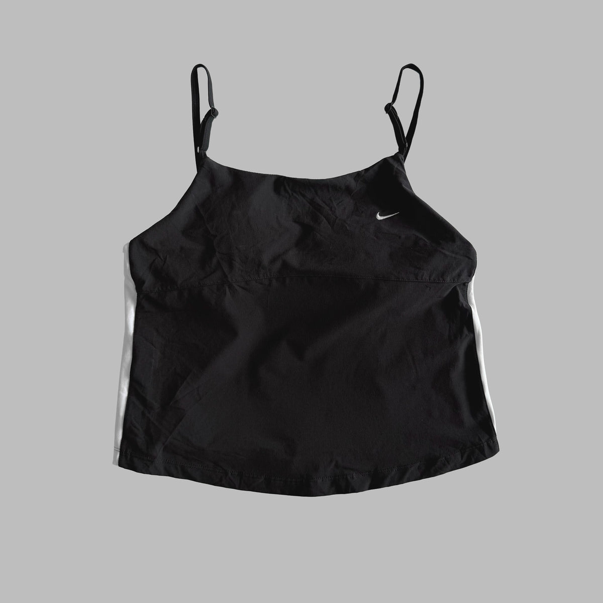Y2K Nike Panelled Activewear Tank - M