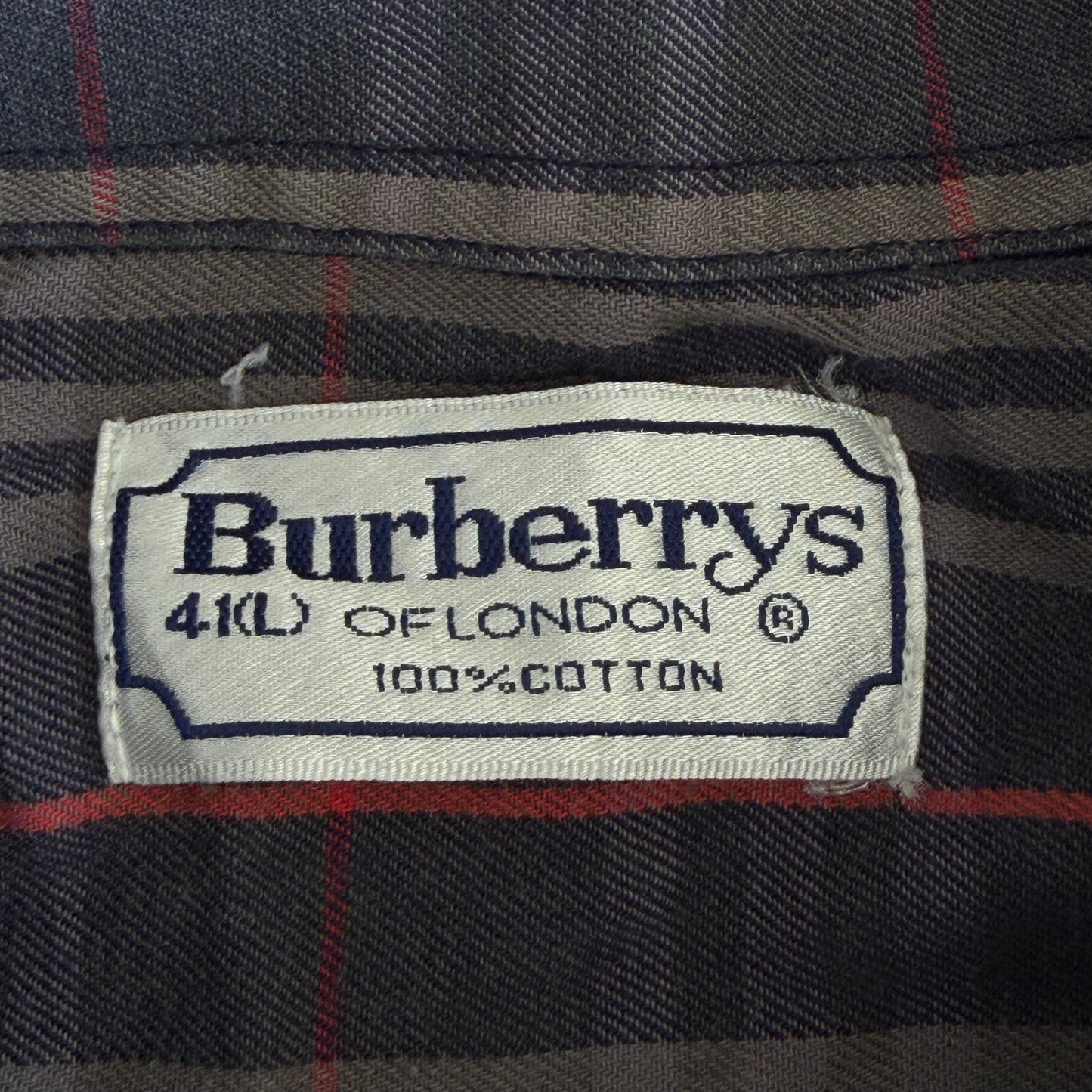 90s Burberry Lightweight Button Up Shirt - S