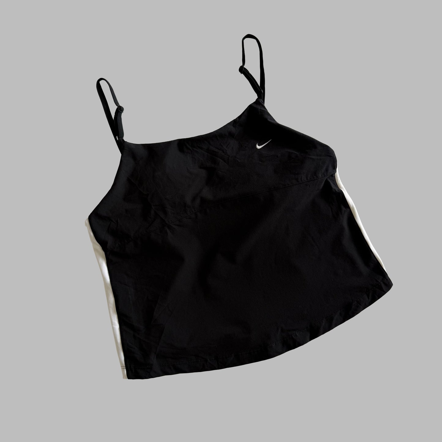 Y2K Nike Panelled Activewear Tank - M