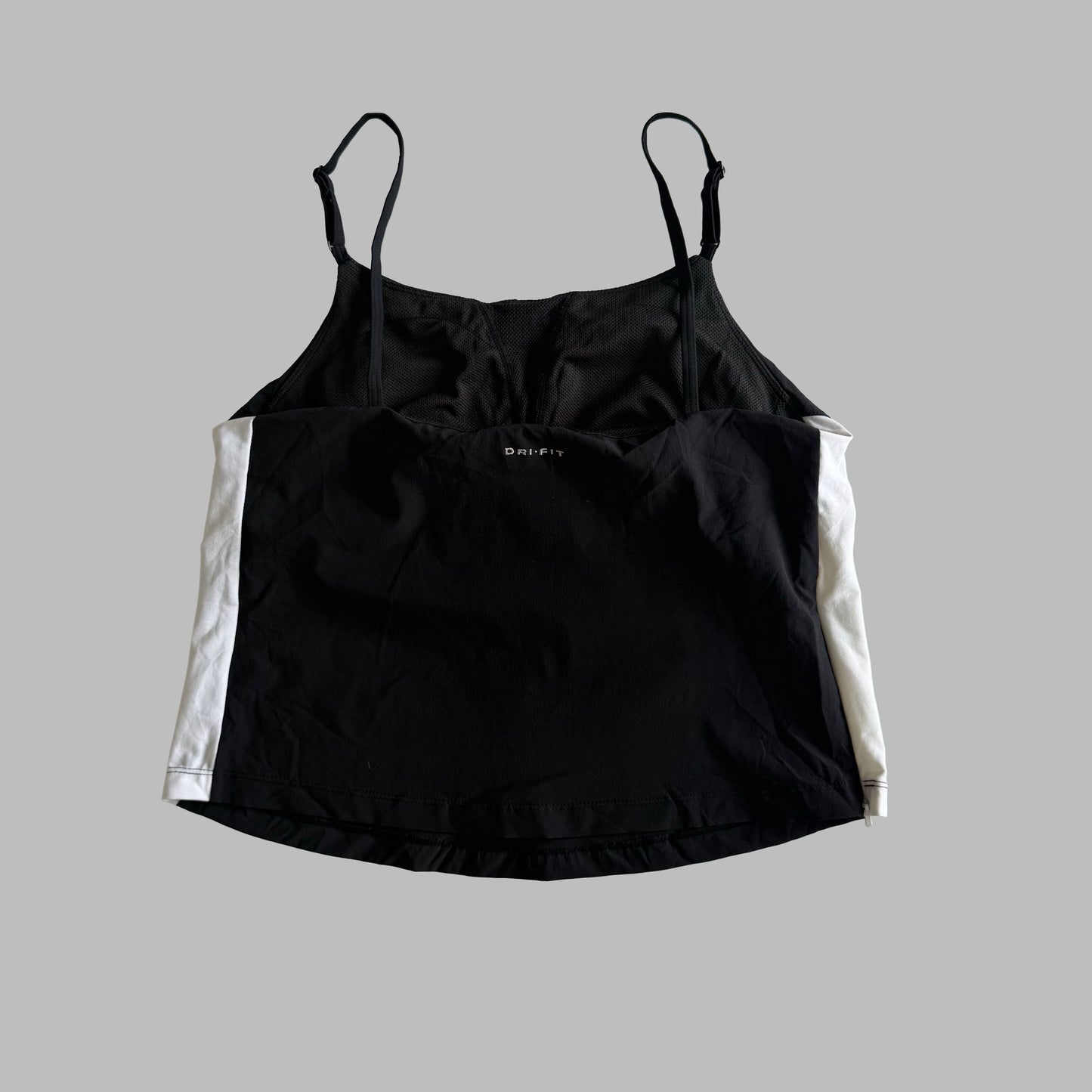 Y2K Nike Panelled Activewear Tank - M