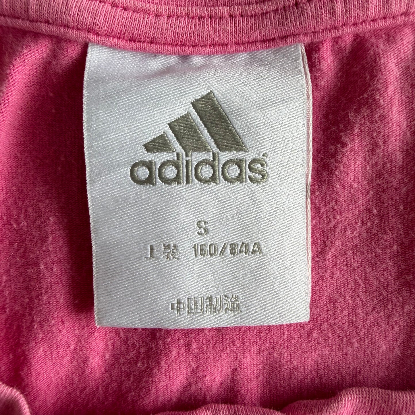 Y2K Adidas Three Stripe Baby Tee - M/L
