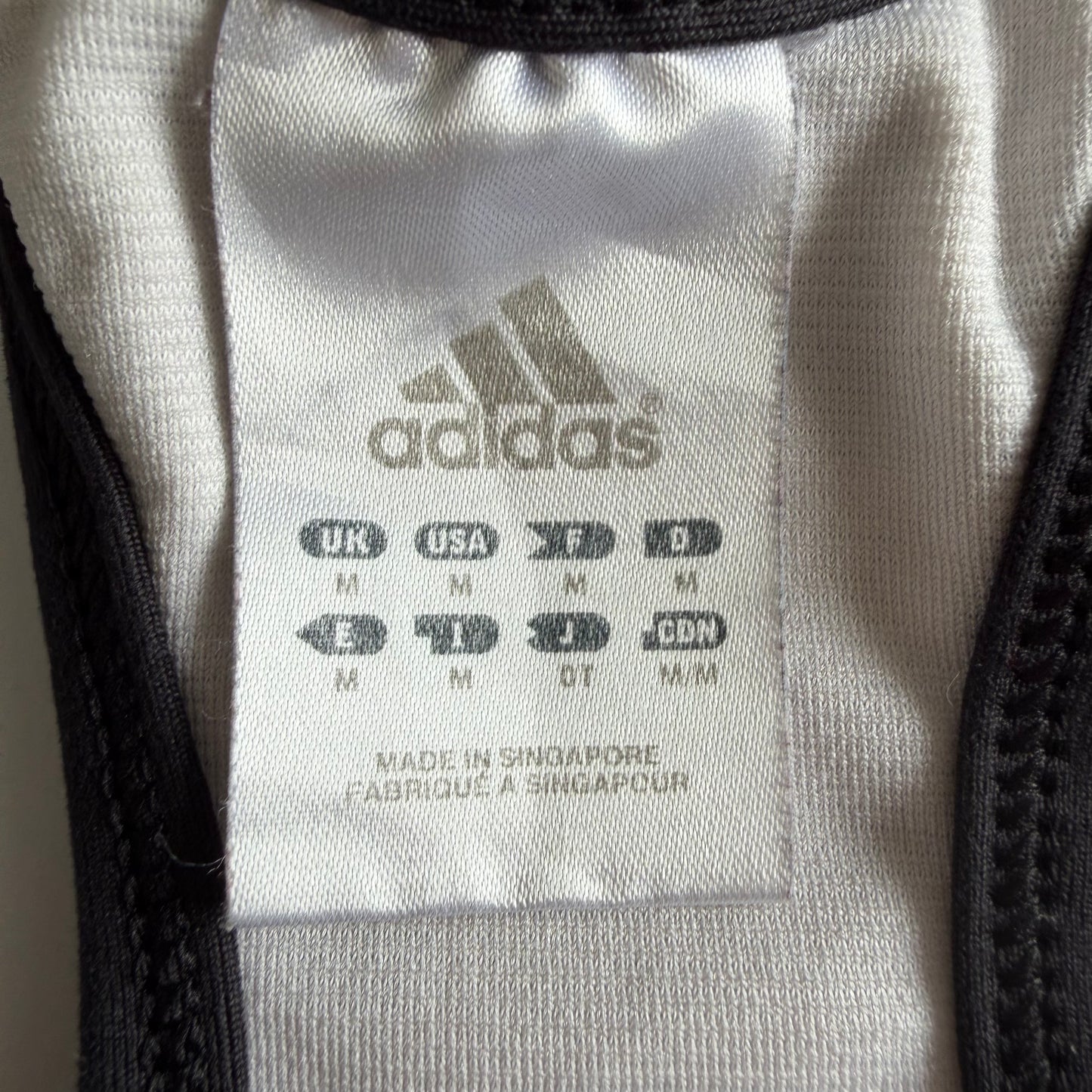 Y2K Adidas Racerback Printed Activewear Tank - M