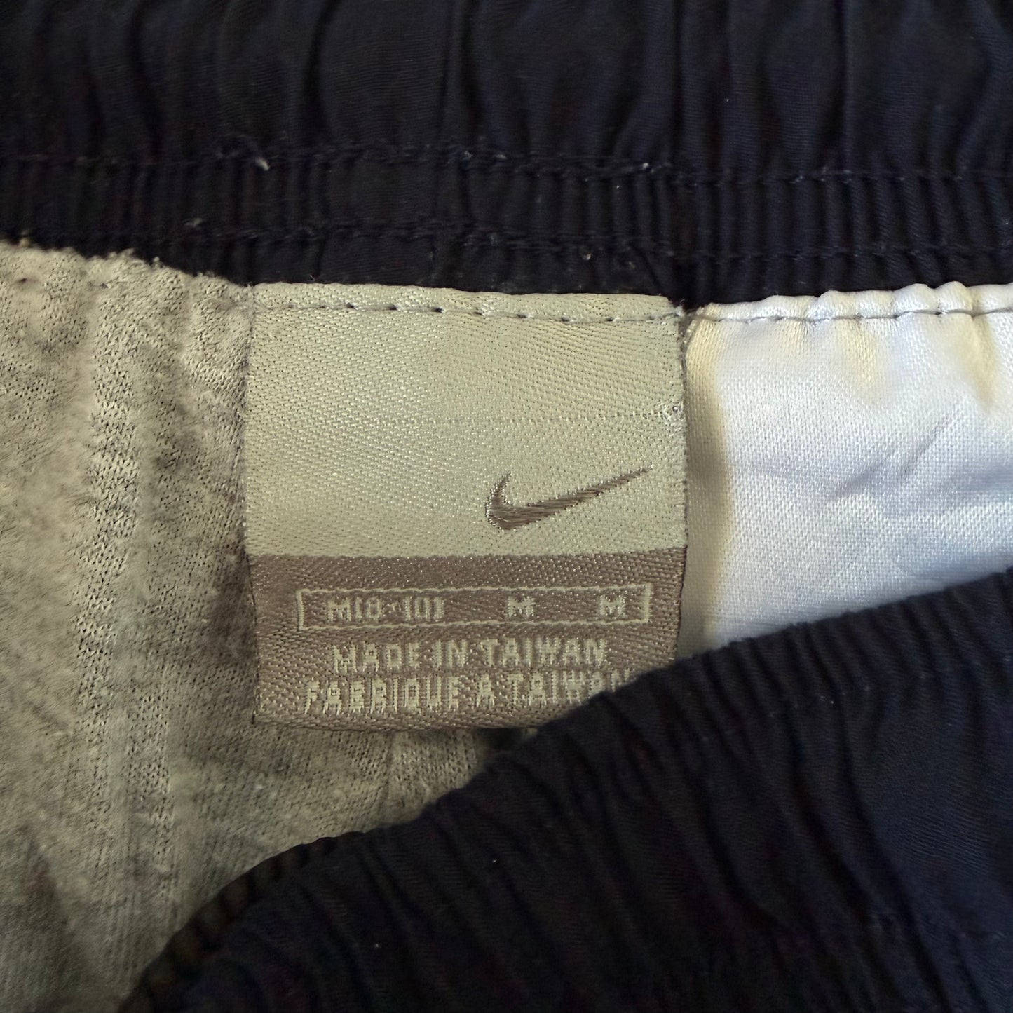 Y2K Nike Wide Leg Classic Track Pants - M