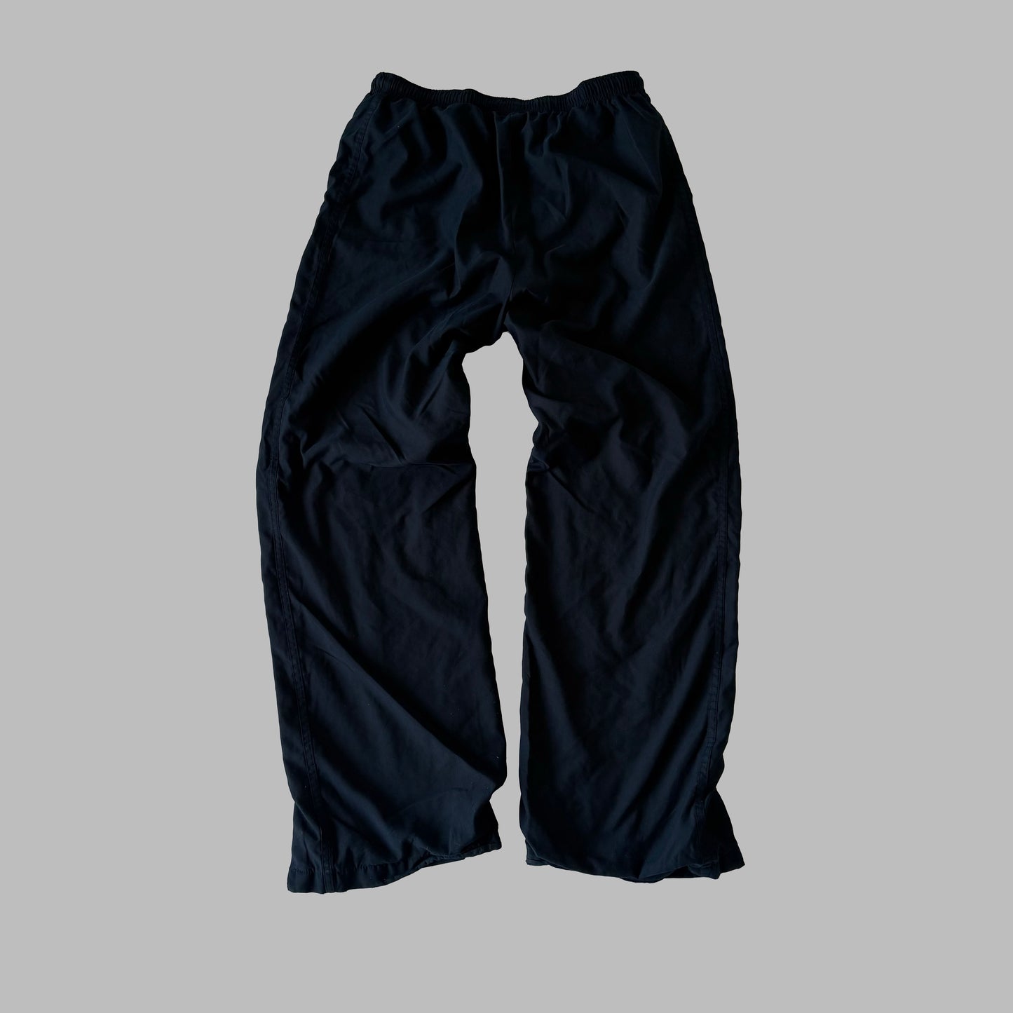 Y2K Nike Wide Leg Classic Track Pants - M