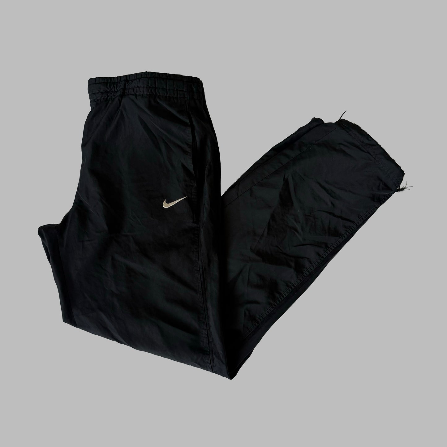 Y2K Nike Wide Leg Classic Track Pants - M