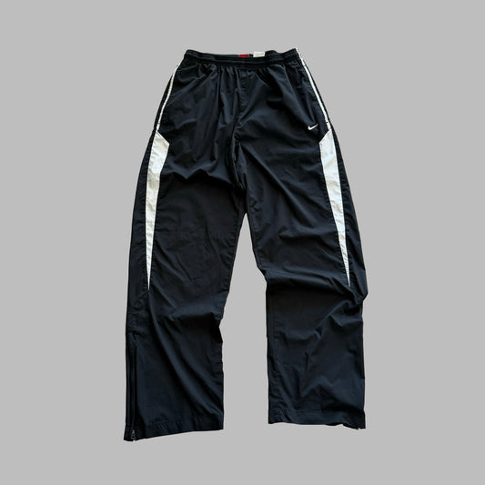 90s Nike Team Wide Leg Track Pants - M
