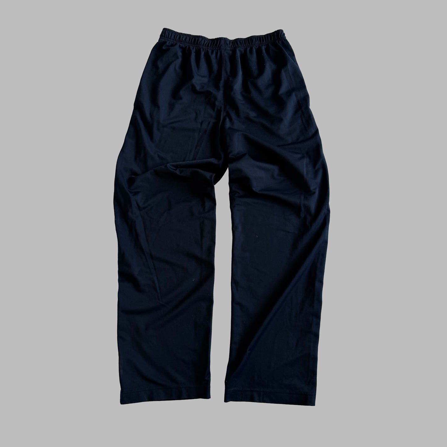 Y2K Nike Wide Leg Striped Track Pants - M