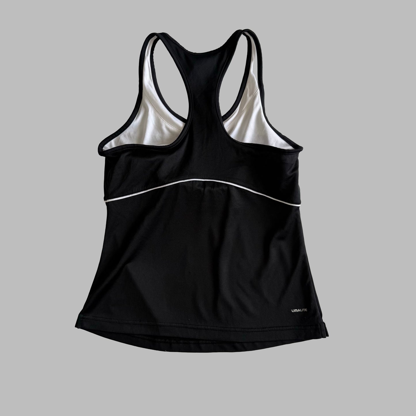 Y2K Adidas Racer-Back Activewear Tank - M