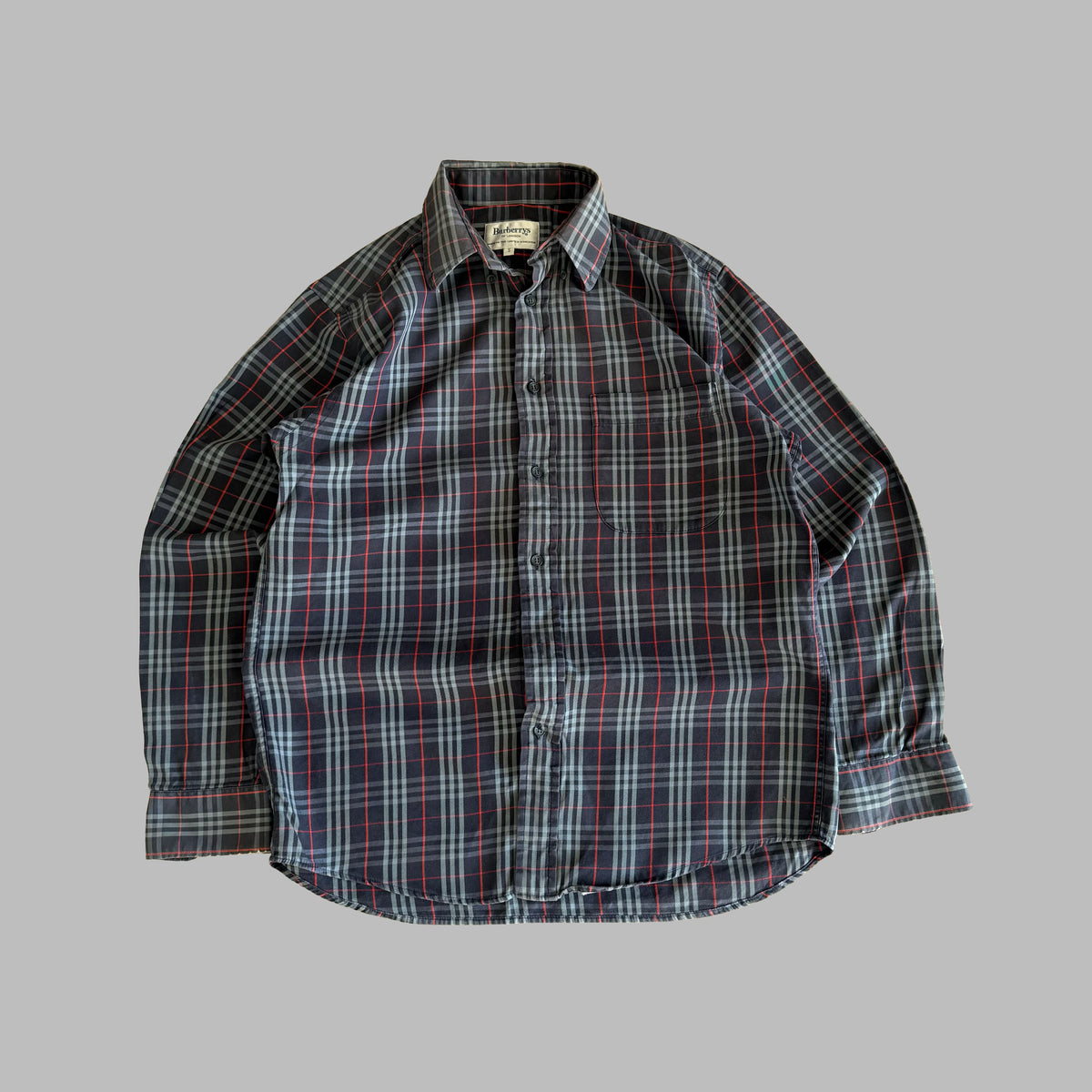 90s Burberry Button Up Shirt - S