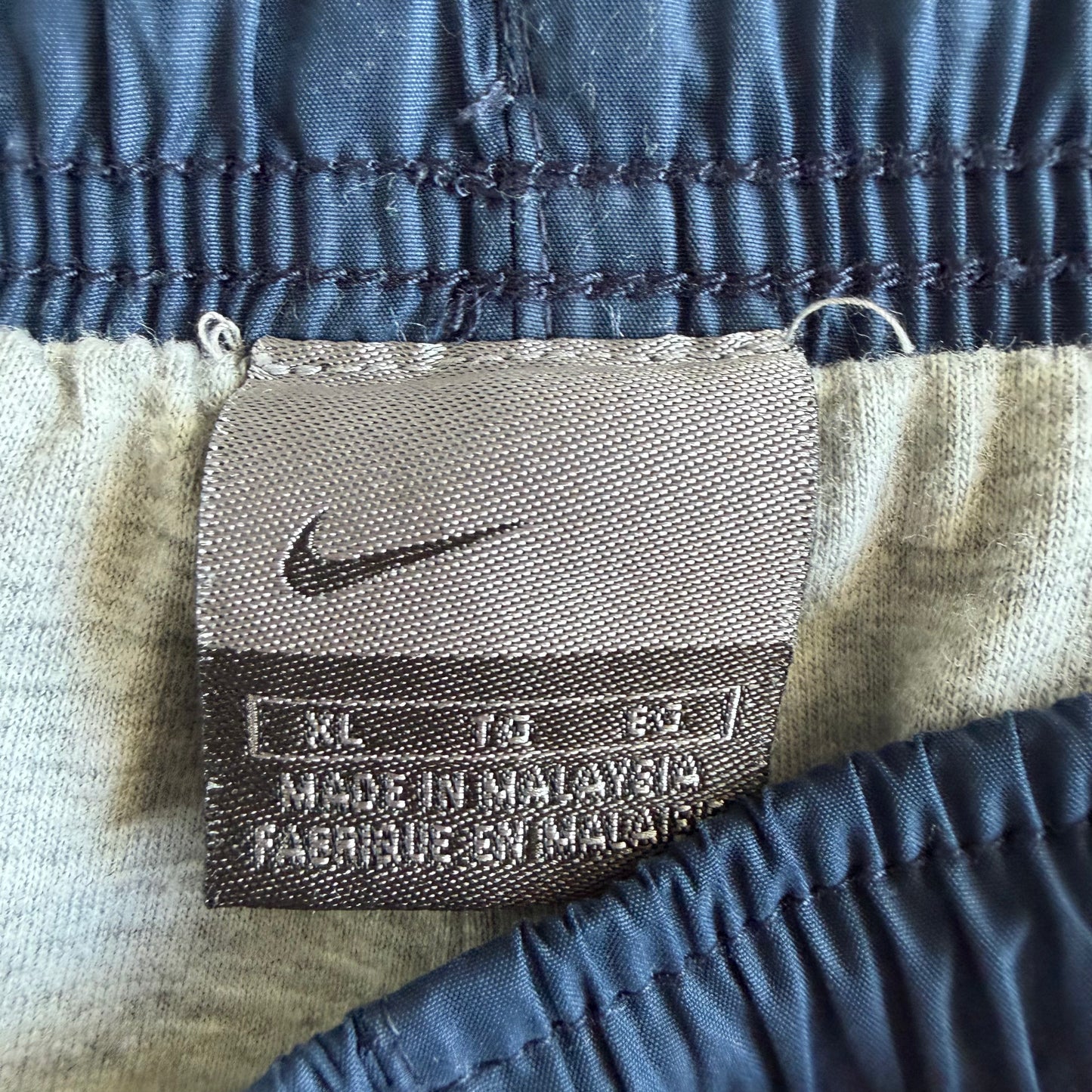Y2K Nike Wide Leg Striped Track Pants - XL