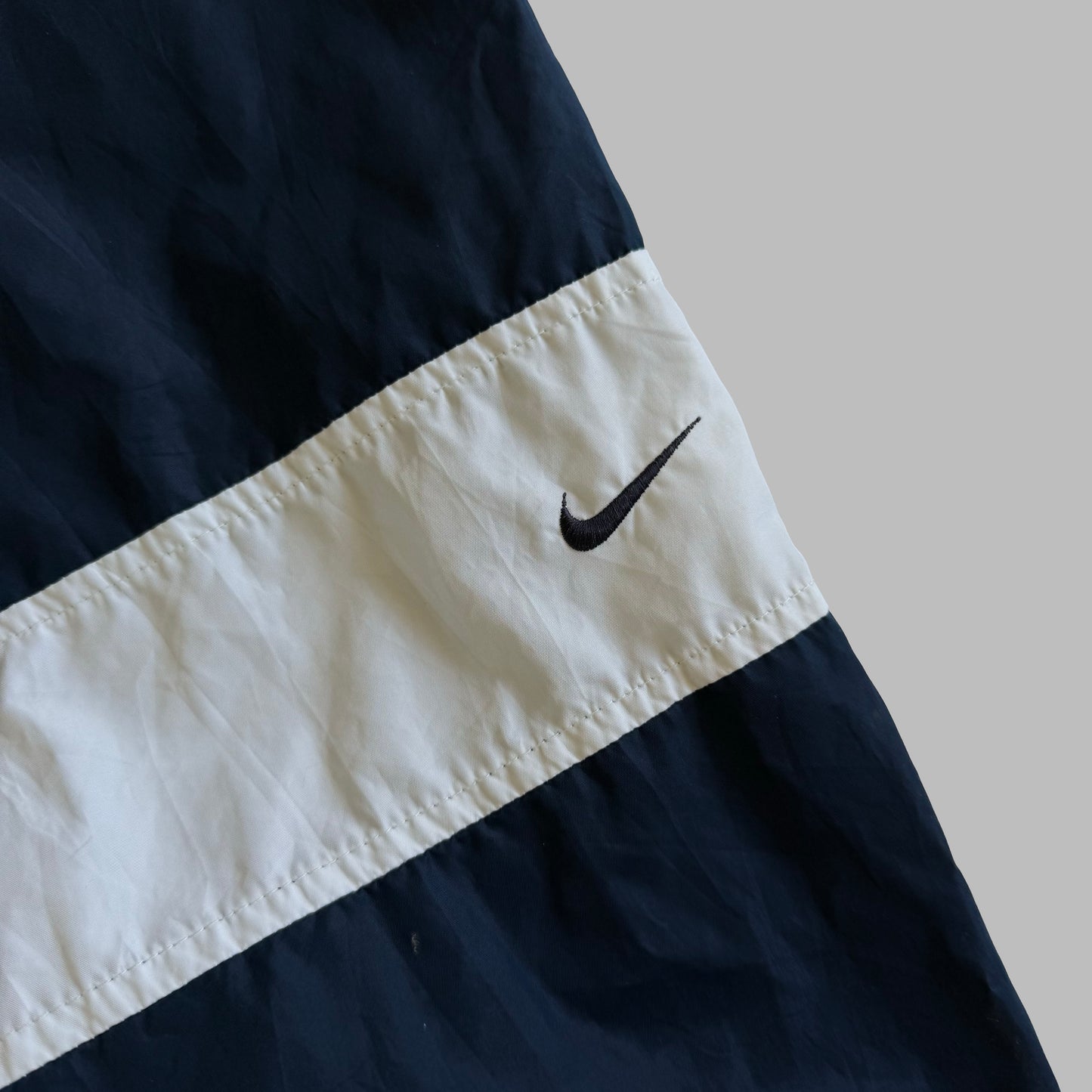 Y2K Nike Wide Leg Striped Track Pants - XL