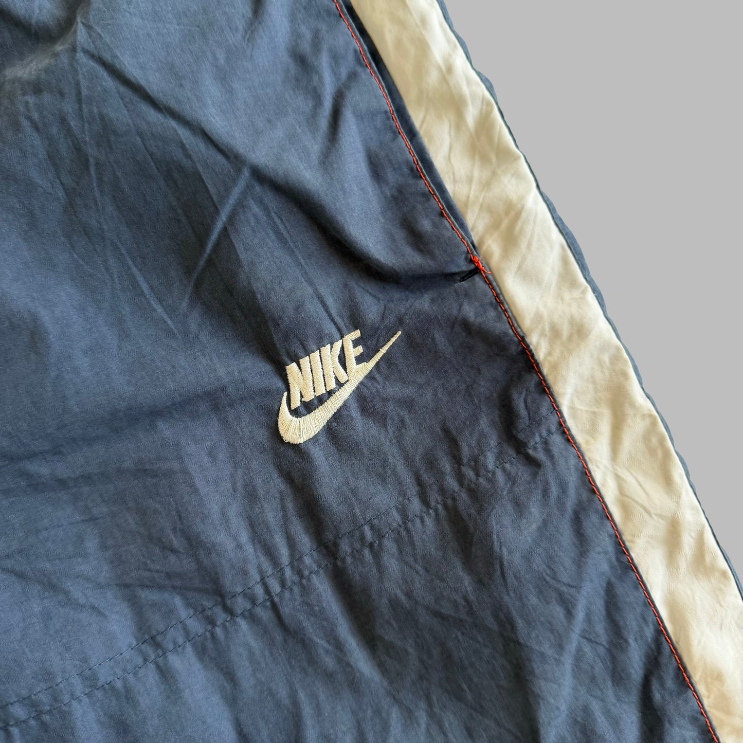 Y2K Nike Wide Leg Striped Track Pants - XL