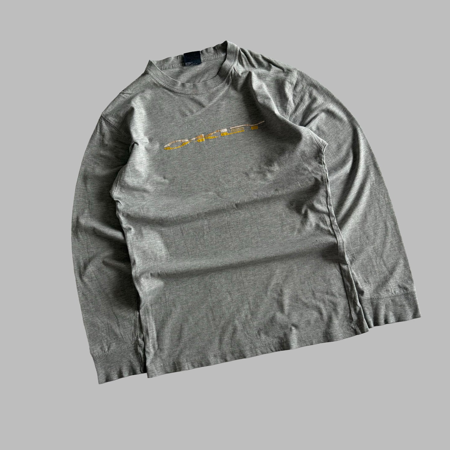 Y2K Oakley Script Longsleeve - M