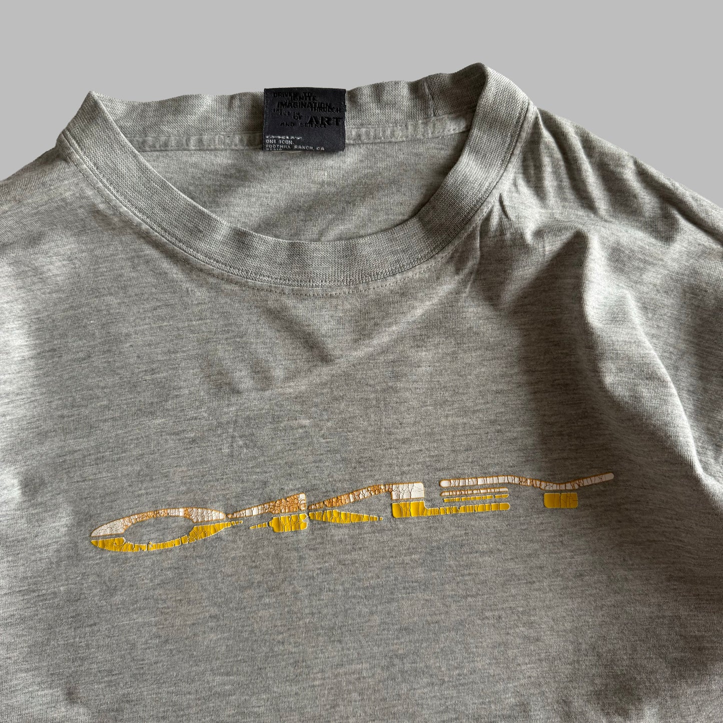 Y2K Oakley Script Longsleeve - M