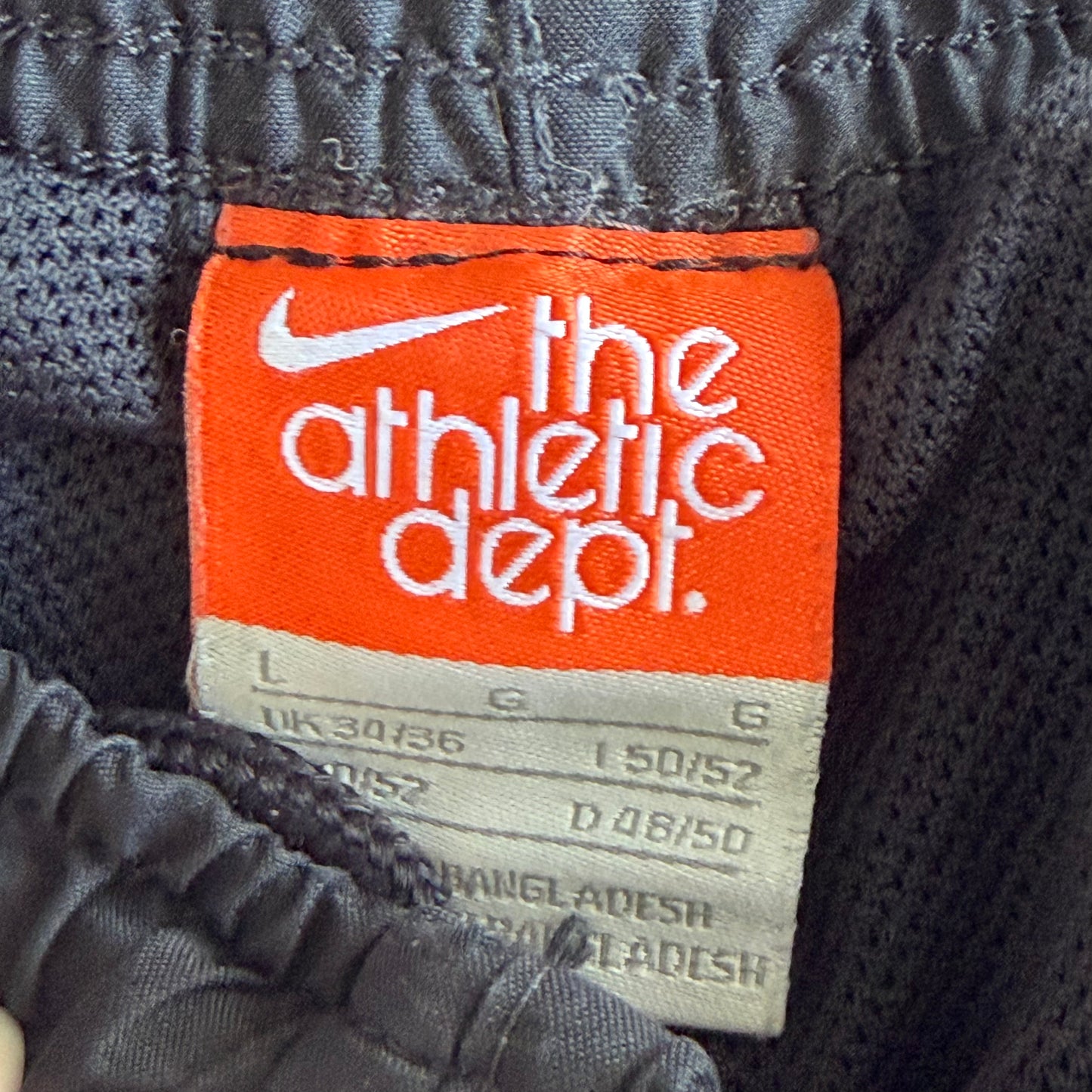 Y2K Nike Baggy Striped Track Pants - L