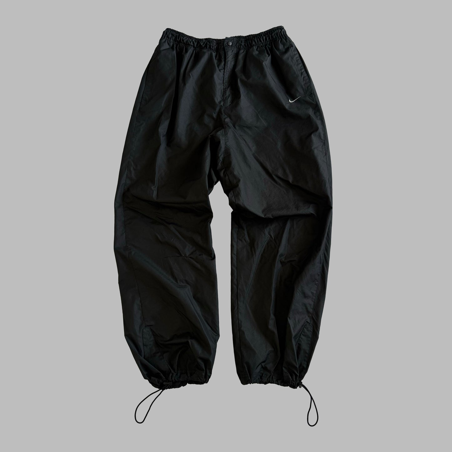 Y2K Nike Minimal Parachute Track Pants - XL