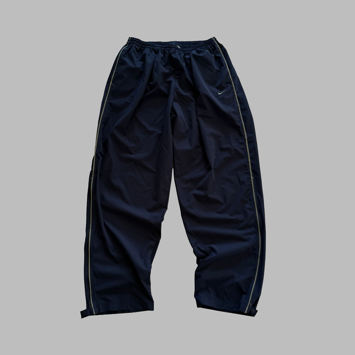 Y2K Nike Wide Leg Striped Track Pants - XXL