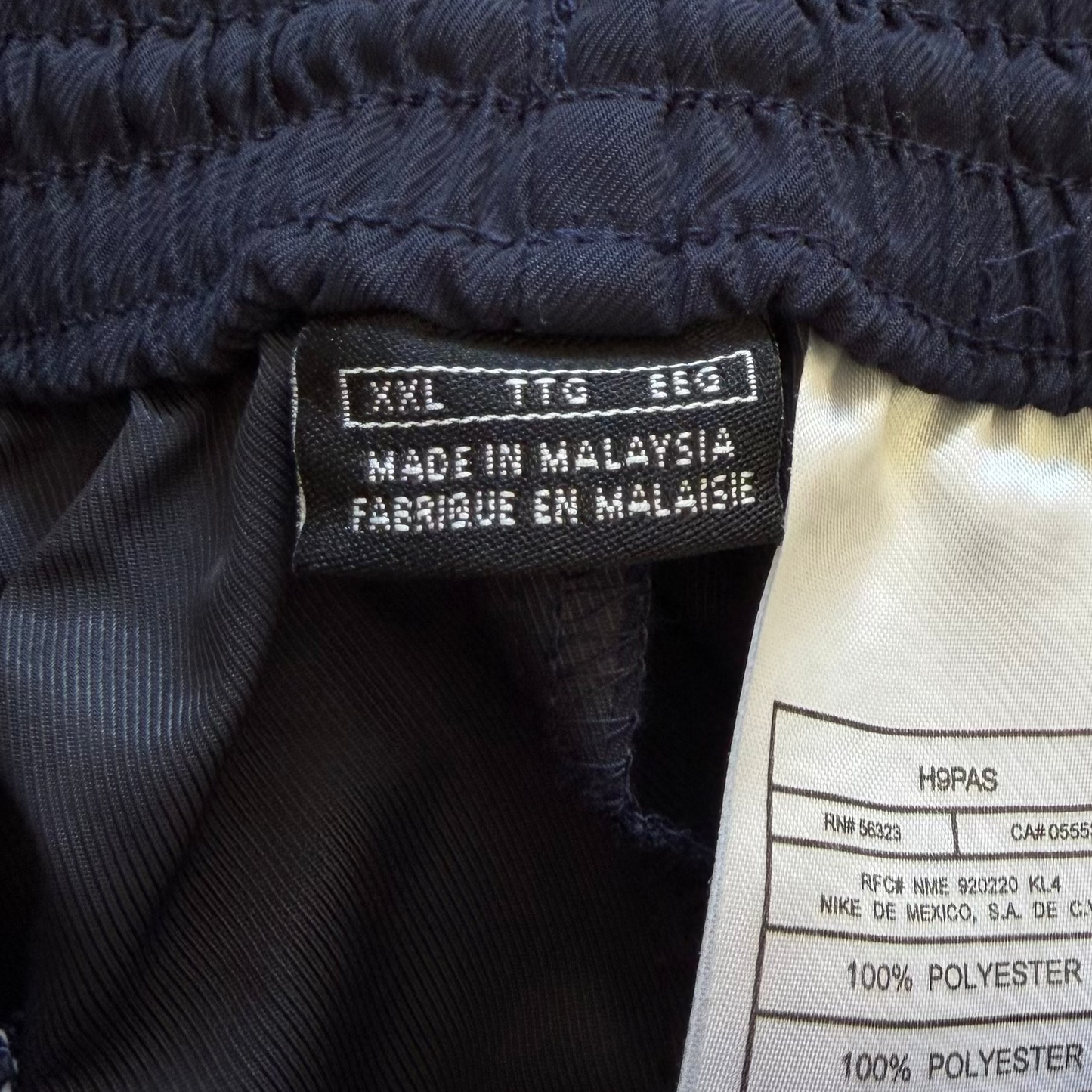 Y2K Nike Wide Leg Striped Track Pants - XXL