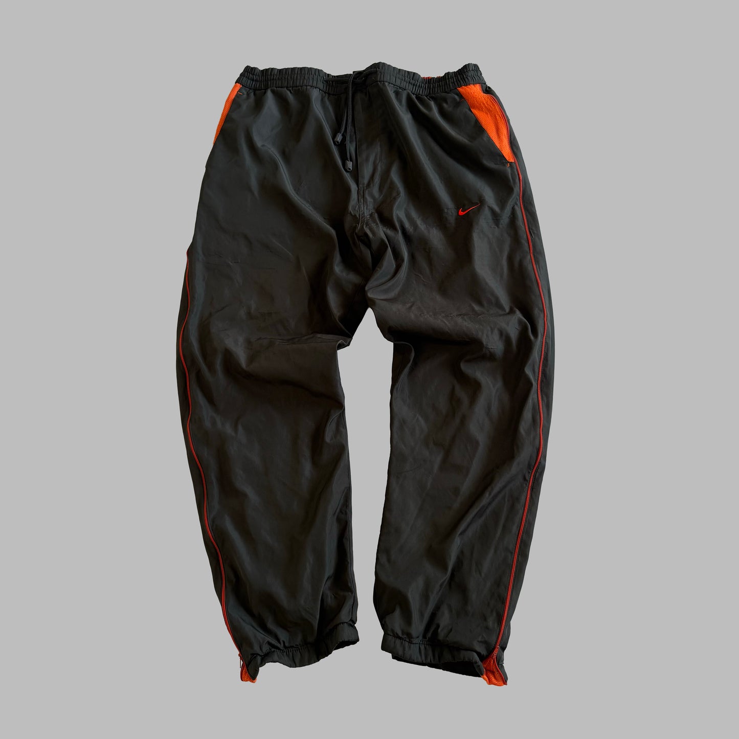 Y2K Nike Baggy Striped Track Pants - XL