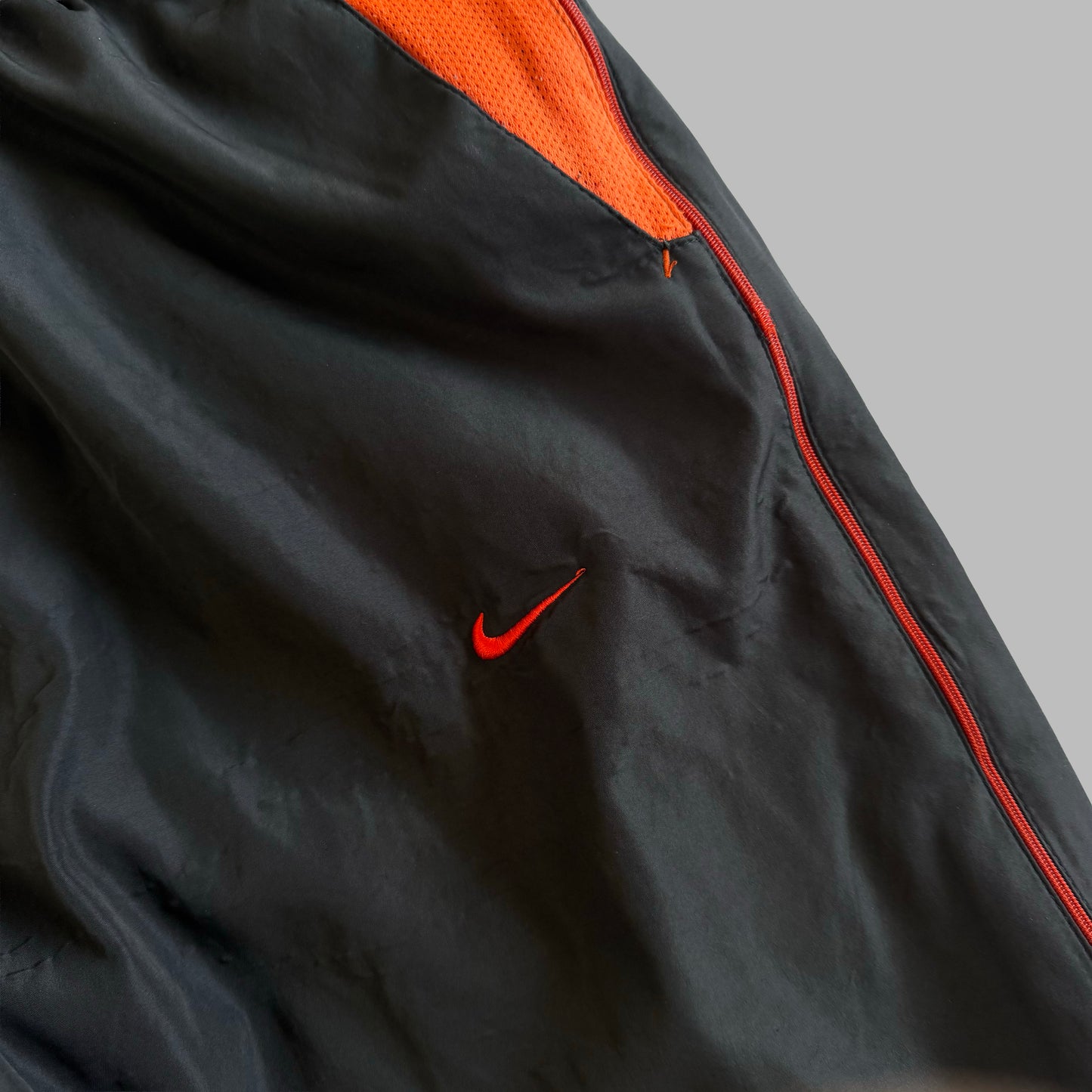 Y2K Nike Baggy Striped Track Pants - XL