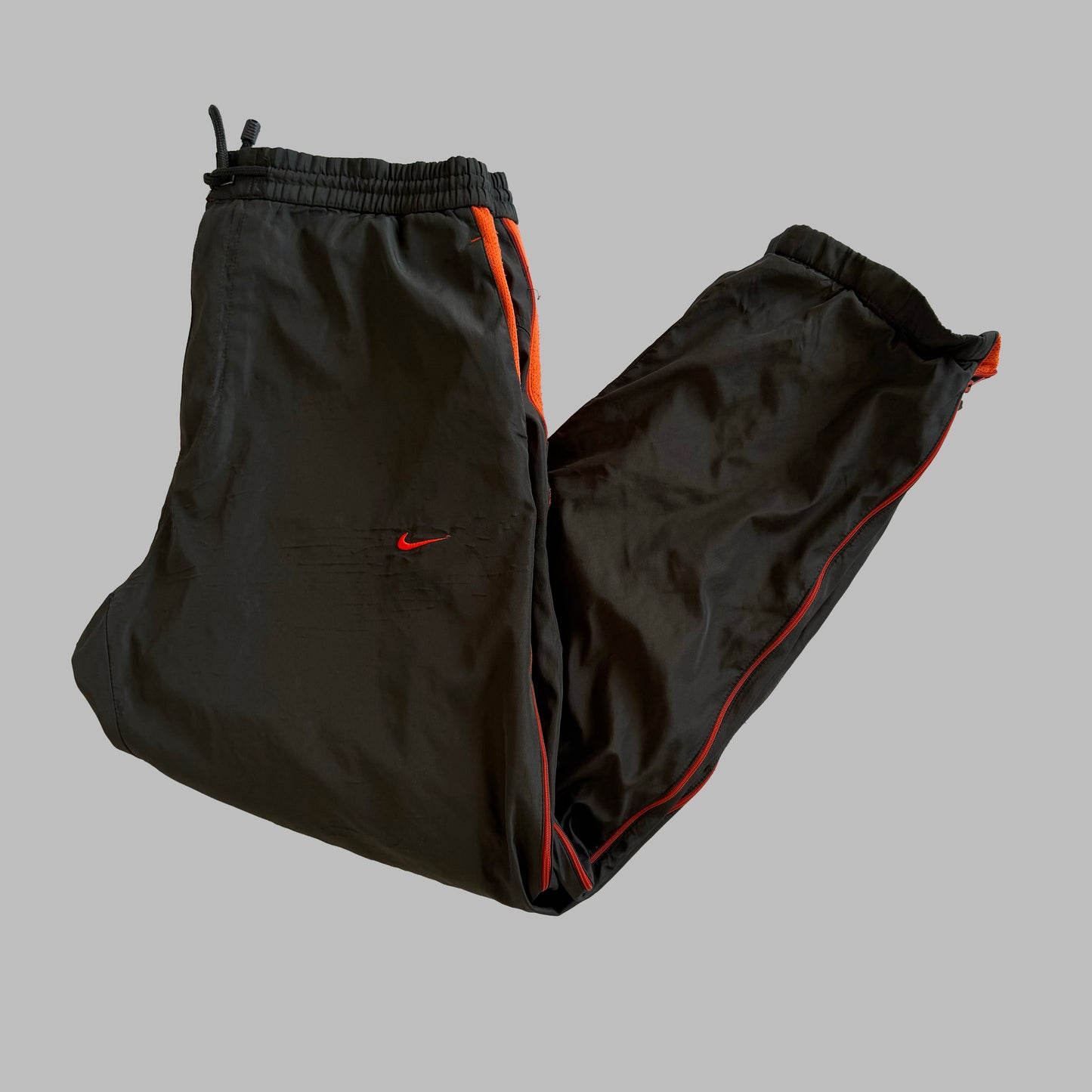 Y2K Nike Baggy Striped Track Pants - XL