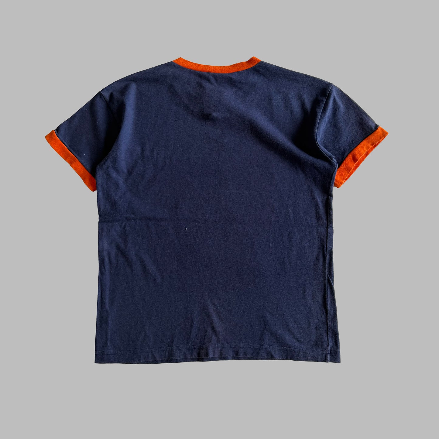 90s Nike Centre Swoosh Ringer Baby Tee - S/M
