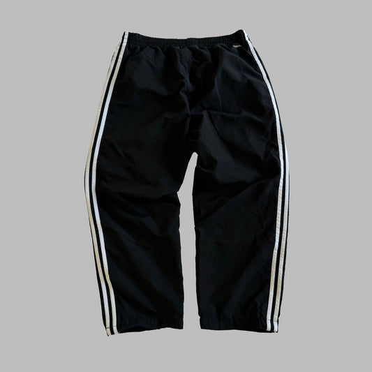 Y2K Adidas Three Stripe Three Stripe Track Pants - M