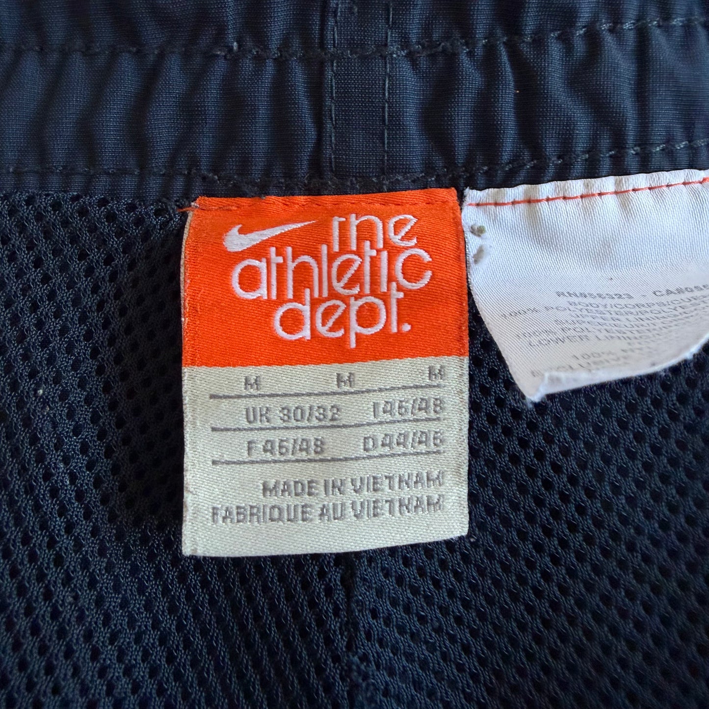 Y2K Nike  Wide Leg Striped Track Pants - M