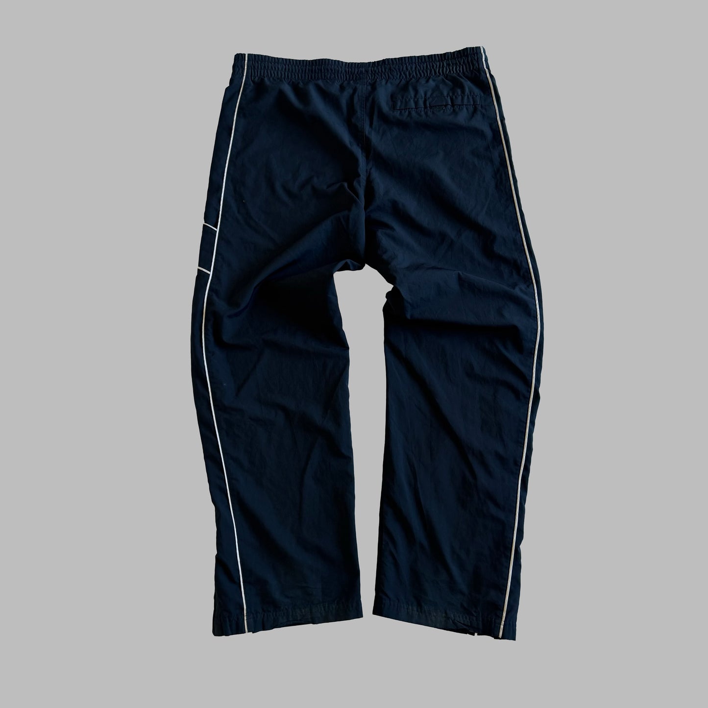 Y2K Nike  Wide Leg Striped Track Pants - M