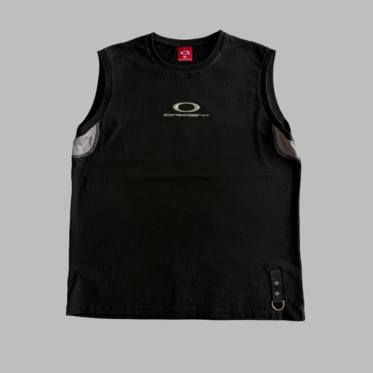 Y2K Oakley Panelled Ellipse Vest - XL
