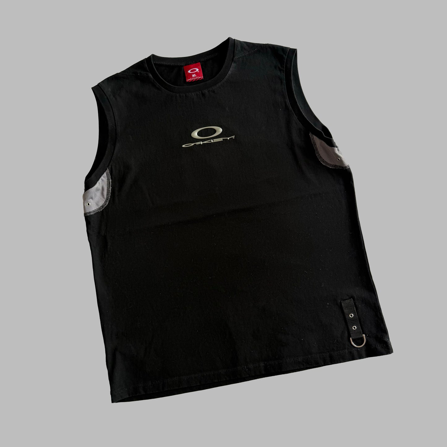 Y2K Oakley Panelled Ellipse Vest - XL