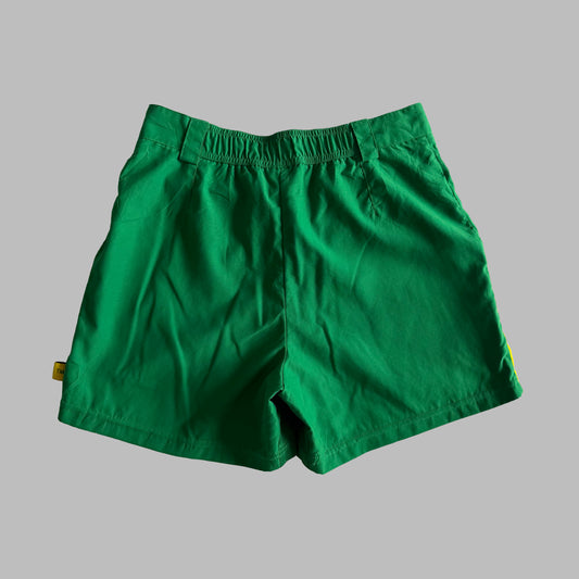 Y2K Adidas Panelled Mini Brasil Shorts - S