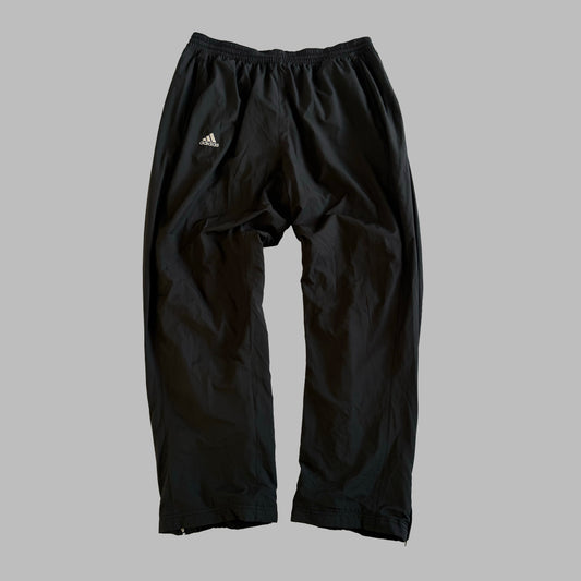 Y2K Adidas Wide Leg Classic Track Pants - XL