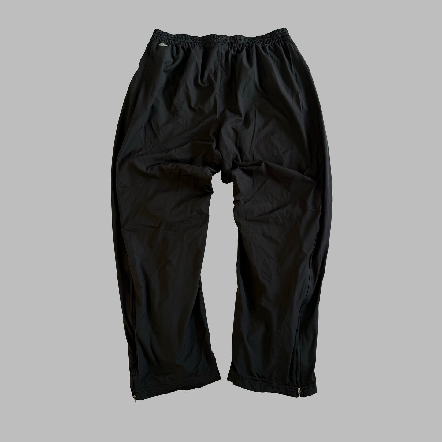 Y2K Adidas Wide Leg Classic Track Pants - XL