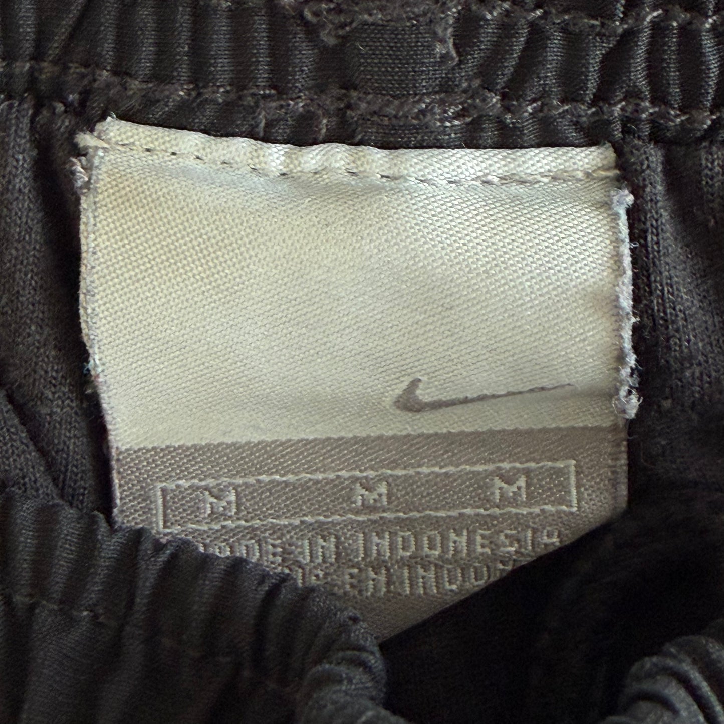 Y2K Nike Wide Leg Striped Track Pants - M