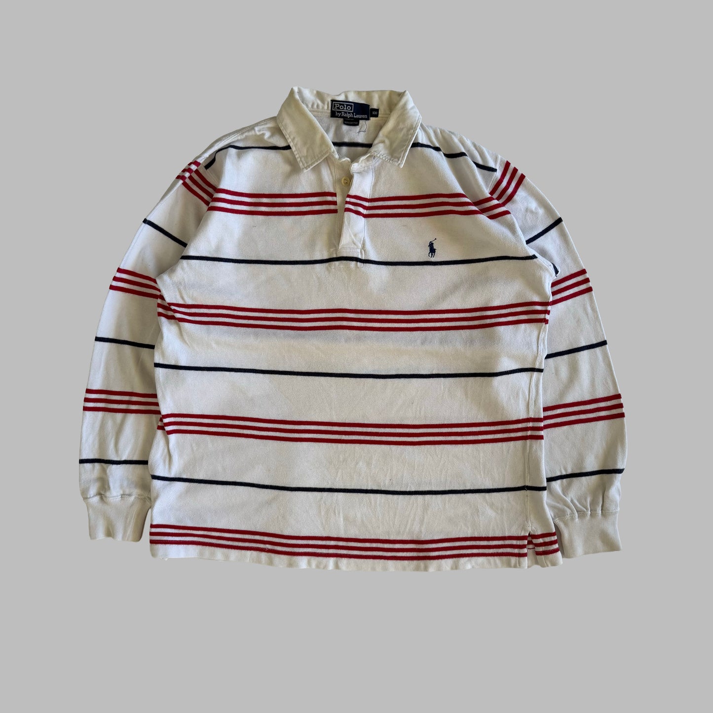 Ralph Lauren Striped Rugby - Large