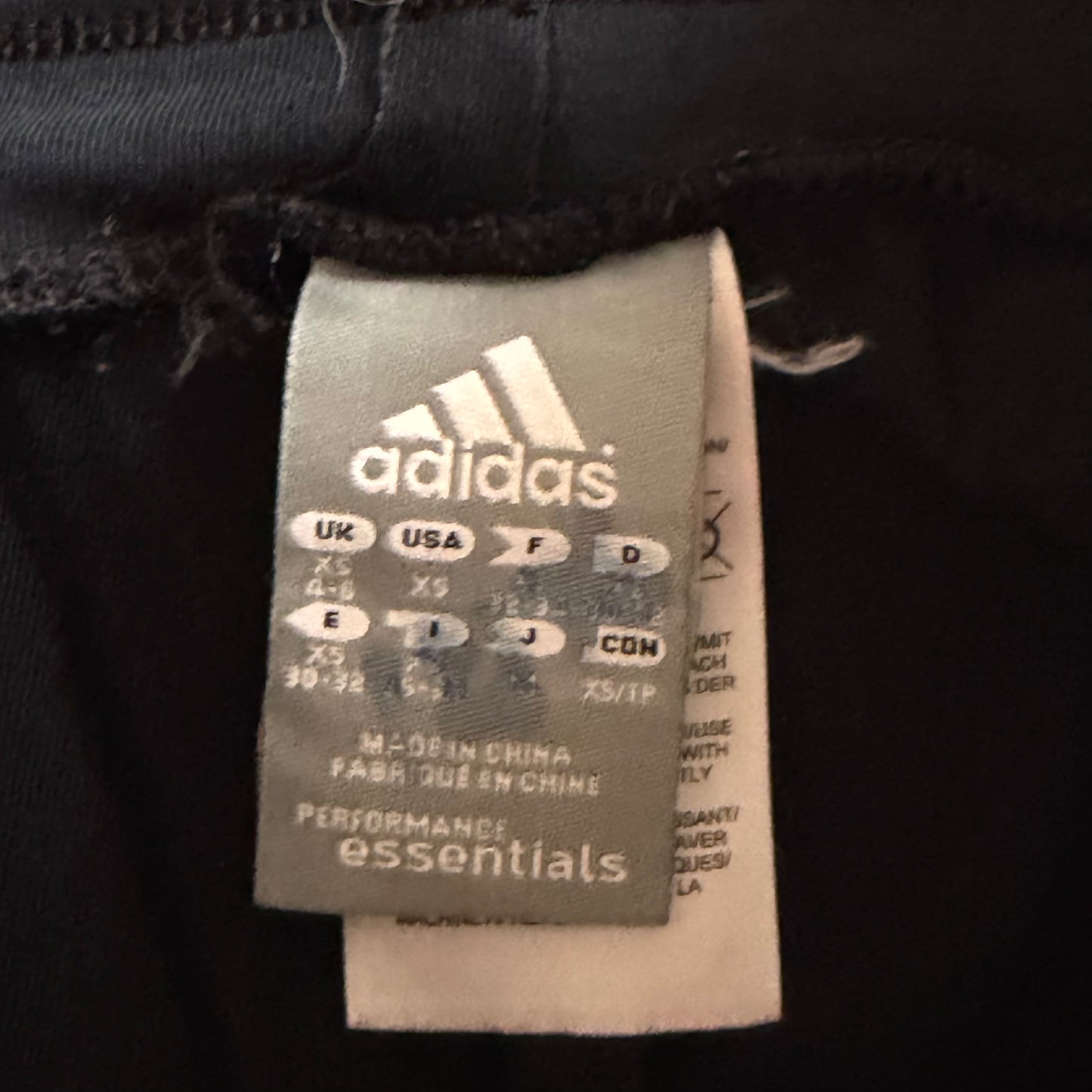 Y2K Adidas Three Stripe Baggy Capris - XS