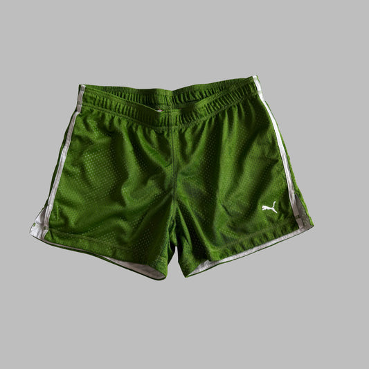 Y2K Puma Basketball Mini Shorts - M