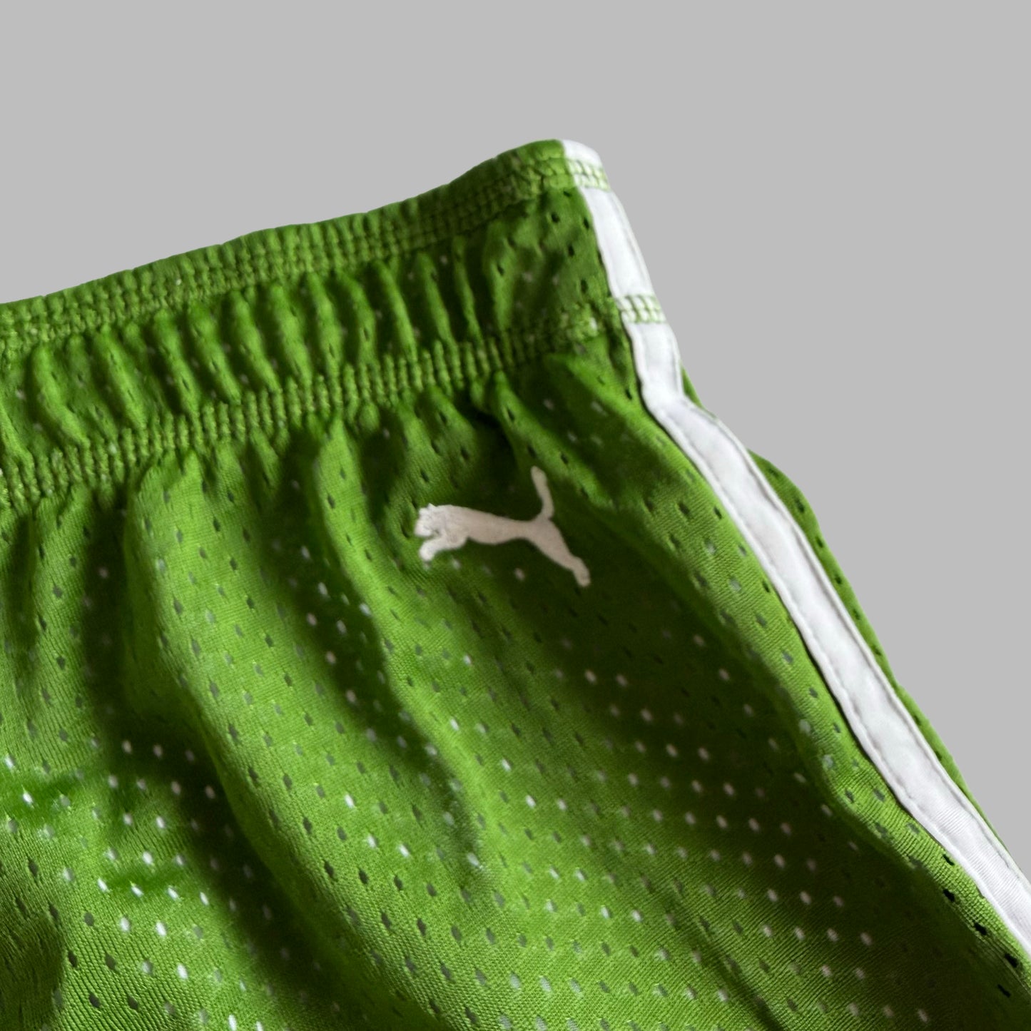 Y2K Puma Basketball Mini Shorts - M