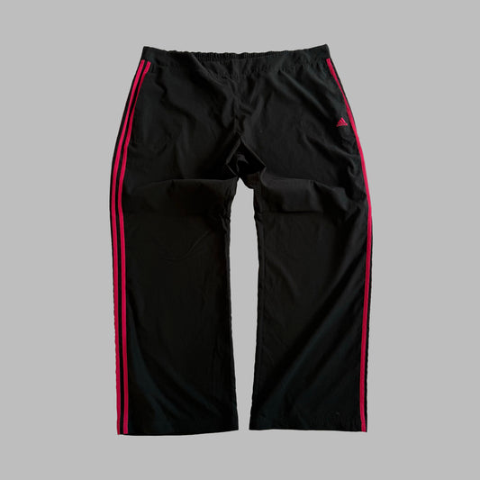 Y2K Adidas Three Stripe Three Stripe Track Pants - XL