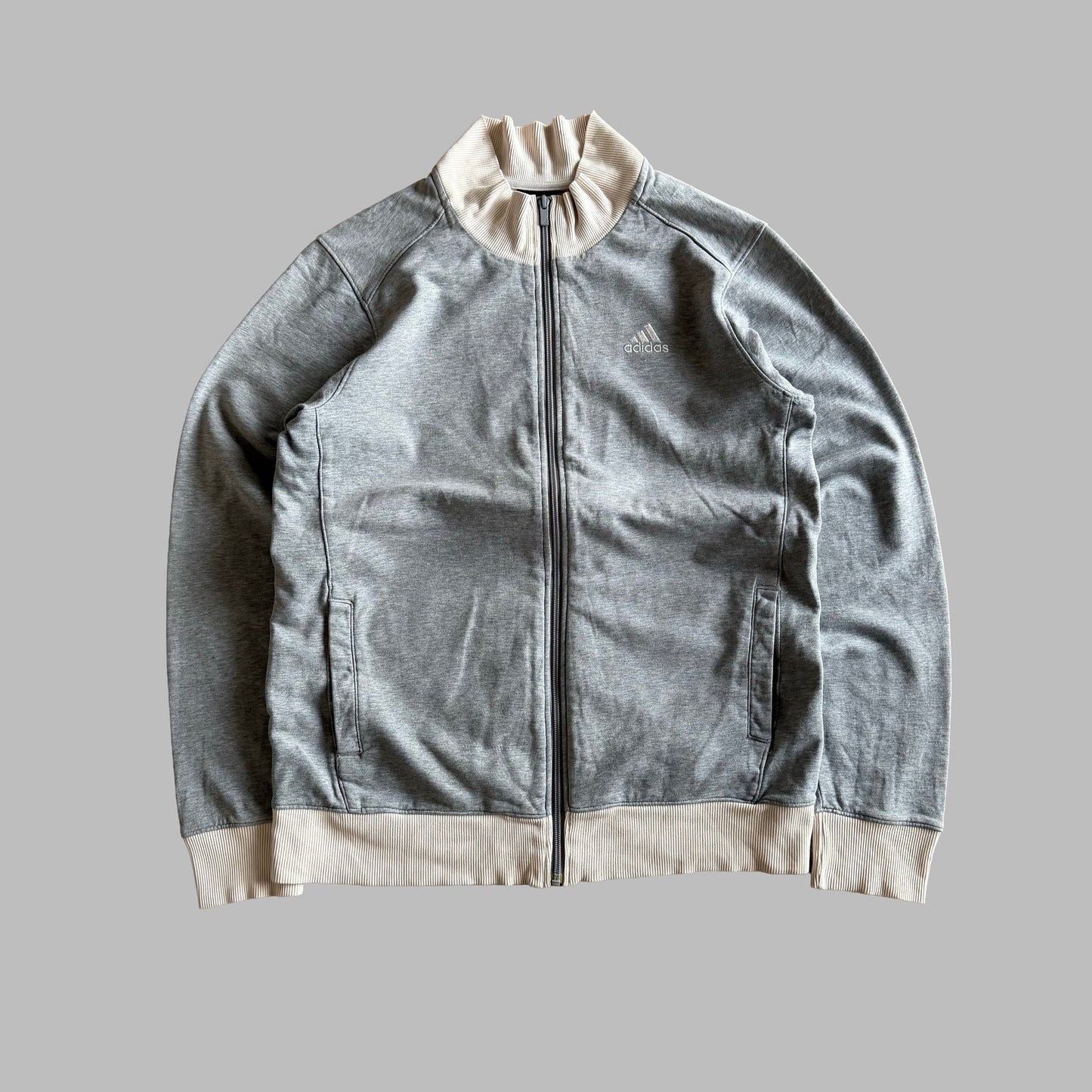 Y2K Adidas Minimal Track Jacket - L