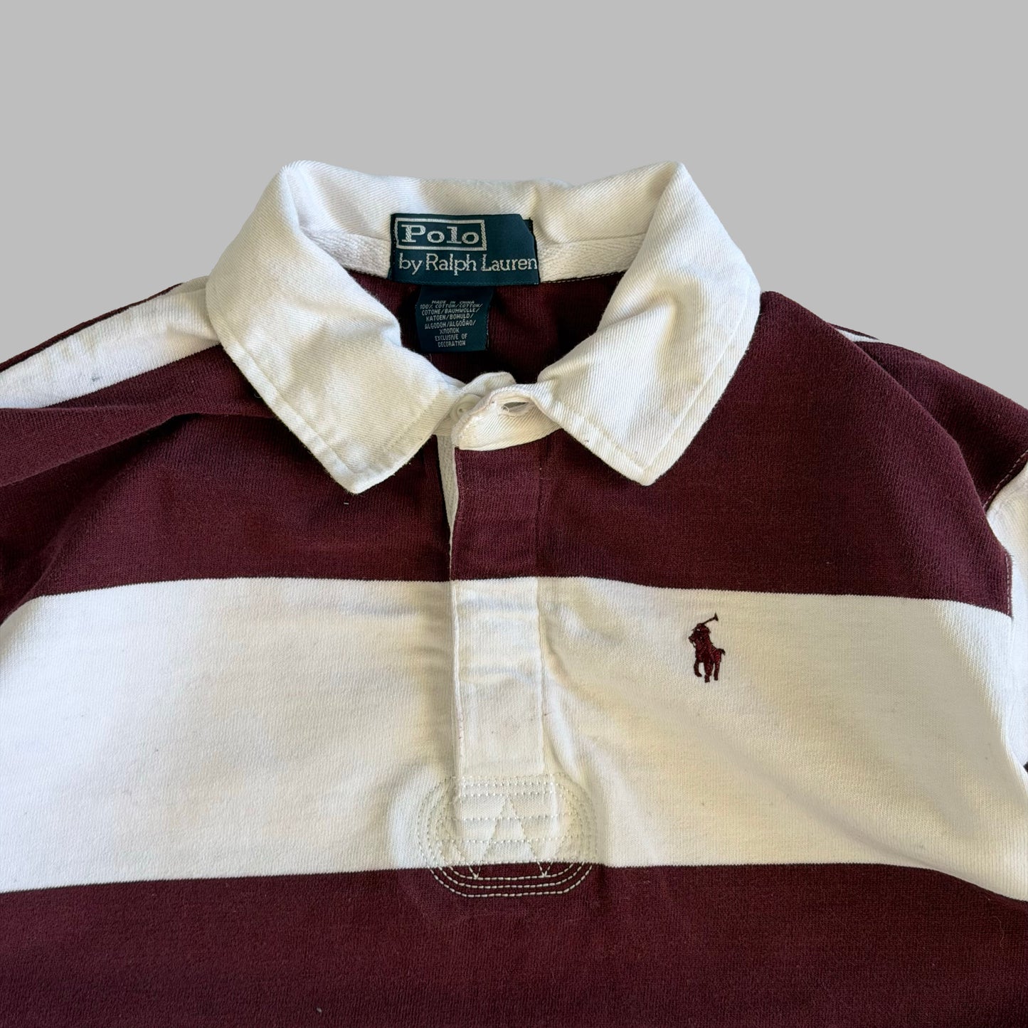Ralph Lauren Striped Rugby - Small