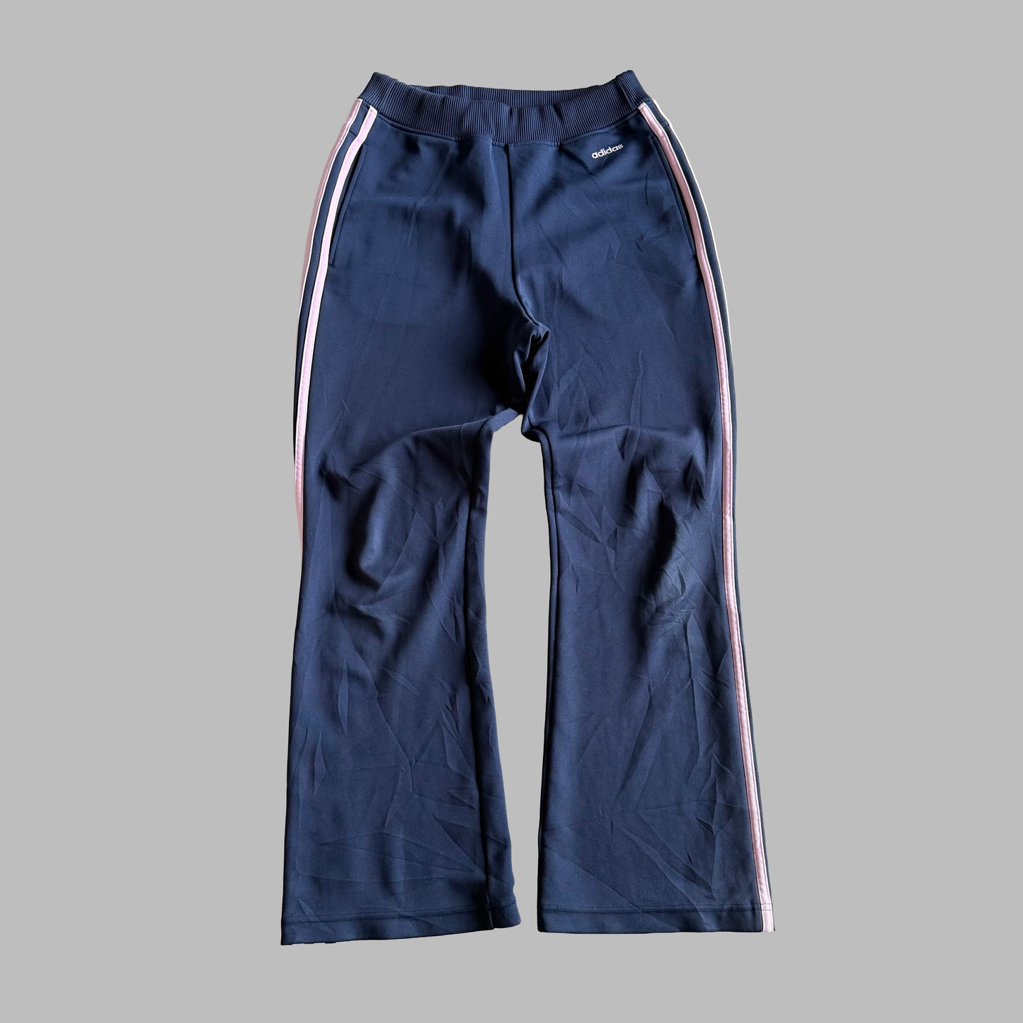 Y2K Adidas Three Stripe Track Pants - S/M