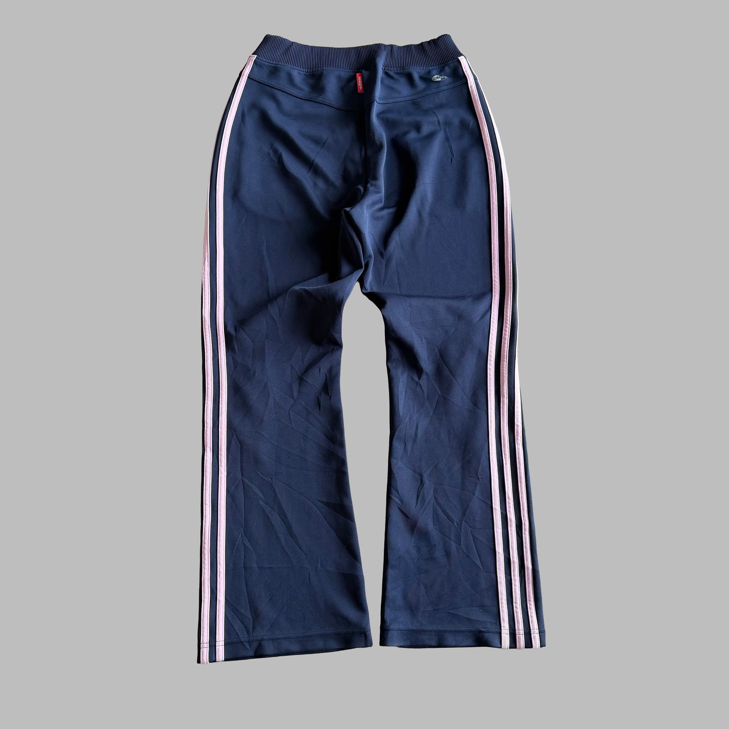 Y2K Adidas Three Stripe Track Pants - S/M